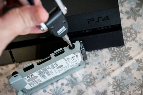 How to upgrade your PS4 hard drive .